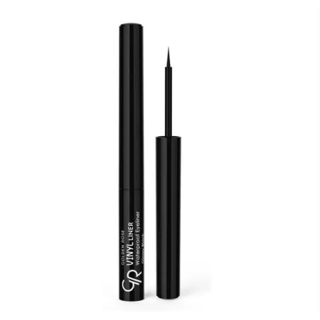 Eyeliner Golden Rose  VINYL WATERPROOF EYELINER GLOSSY BLACK - Golden Rose