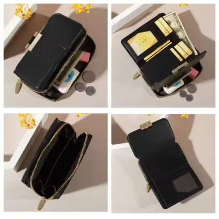 Portefeuille Femme ALBERTO RICCI  BLACK-6 - ALBERTO RICCI