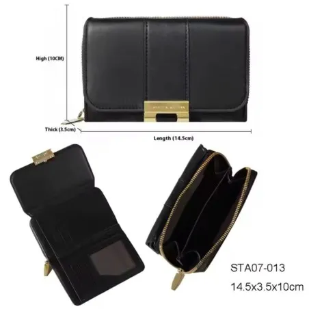 Portefeuille Femme ALBERTO RICCI  BLACK-6 - ALBERTO RICCI