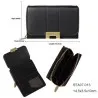Portefeuille Femme ALBERTO RICCI  BLACK-6 - ALBERTO RICCI