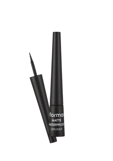 Eyeliner flormar  MATTE WATERPROOF DIPLINER BLACK - flormar