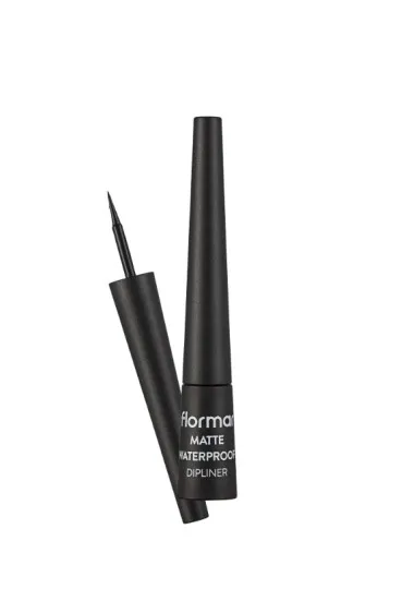 Eyeliner flormar  MATTE WATERPROOF DIPLINER BLACK - flormar