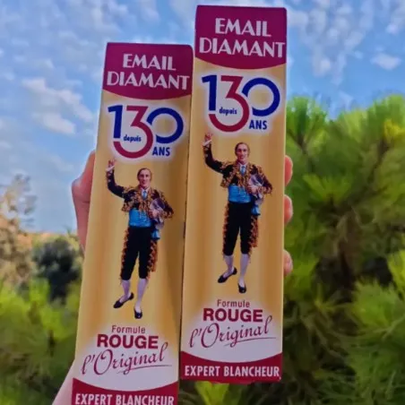Email Diamant – Dentifrice Formule Rouge L’Original 75 ml - EMAIL DIAMANT
