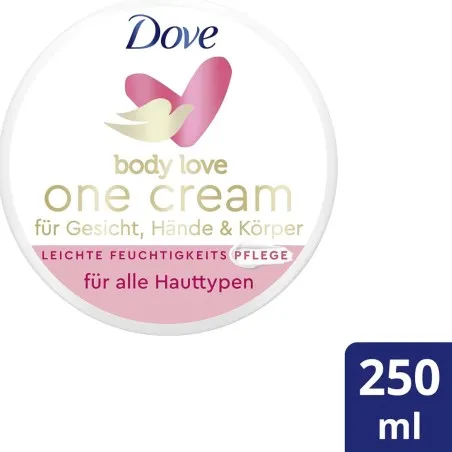 Crème corps DOVE BODY LOVE ONE CREAM  HYDRATANTE - DOVE