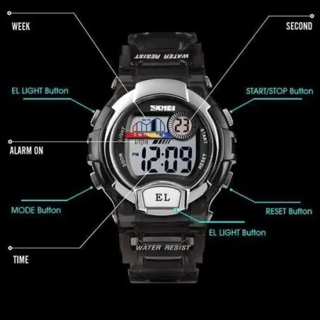 Montre Enfant SKMEI  1450BK - SKMEI