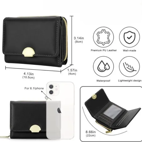 Portefeuille Femme ALBERTO RICCI  HY-D056 - ALBERTO RICCI