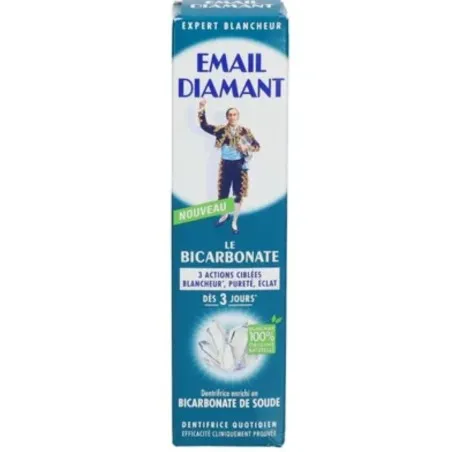 EMAIL DIAMANT  DENTIFRICE QUOTIDIEN LE BICARBONATE - EMAIL DIAMANT