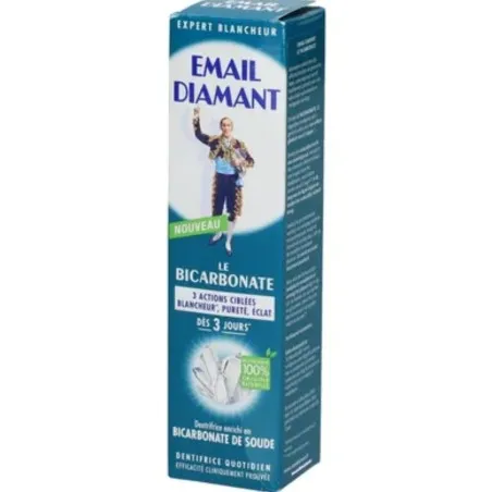 EMAIL DIAMANT  DENTIFRICE QUOTIDIEN LE BICARBONATE - EMAIL DIAMANT