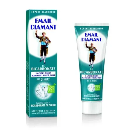 EMAIL DIAMANT  DENTIFRICE QUOTIDIEN LE BICARBONATE - EMAIL DIAMANT