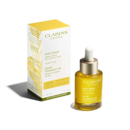 Huile de corps CLARINS  SOIN SANTAL PEAUX SÈCHES CLARINS 30 ML - CLARINS