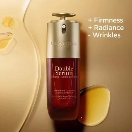 Sérum de visage CLARINS  DOUBLE CONCENTRÉ ANTI-ÂGE COMPLET - CLARINS