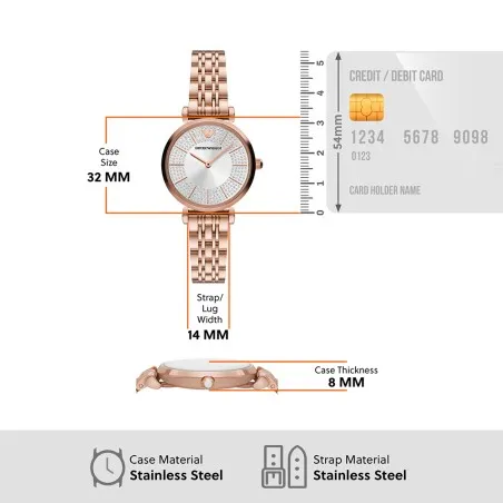 Montre Femme EMPORIO ARMANI AR11446 - Emporio Armani