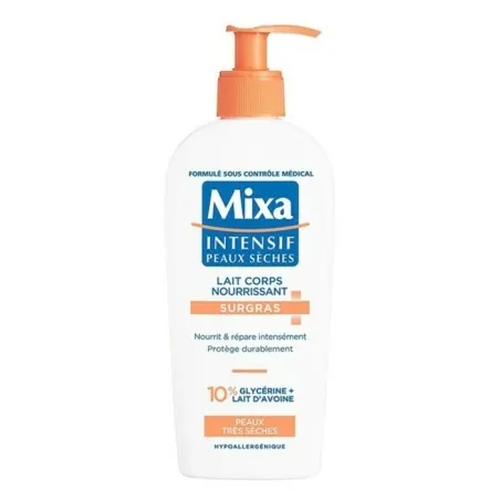 LAIT DE CORPS Mixa  NOURRISSANT SURGRAS PEAUX TRÈS SÈCHES - mixa