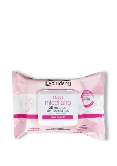Démaquillant evoluderm  EAU MICELLAIRE - evoluderm