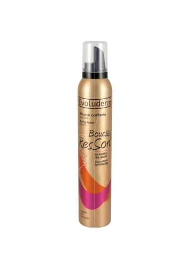 Mousse coiffante evoluderm  BOUCLES RESSORT À LA KÉRATINE - evoluderm