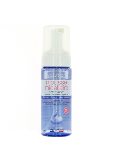 Mousse Nettoyante visage evoluderm  TOUS TYPES DE PEUX MEME SENSIBLES - evoluderm