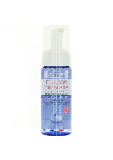 Mousse Nettoyante visage evoluderm  TOUS TYPES DE PEUX MEME SENSIBLES - evoluderm