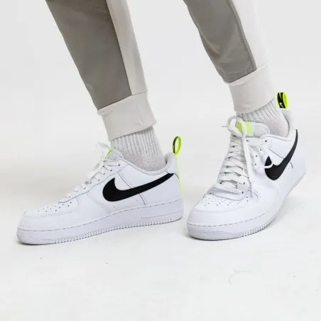 Nike Homme – Nike Air Force 1 ’07 – Neon Blanc - NIKE