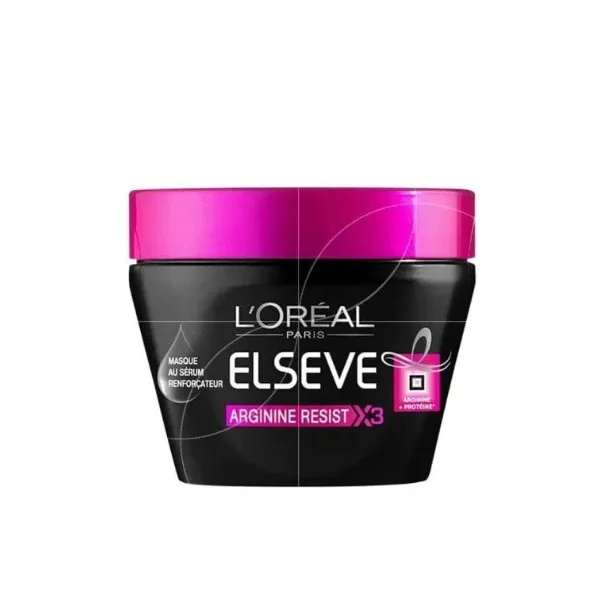 Masque Cheveux L'Oréal  ELSEVE MASQUE CAPILLAIRE ARGININE RESIST - L'OREAL