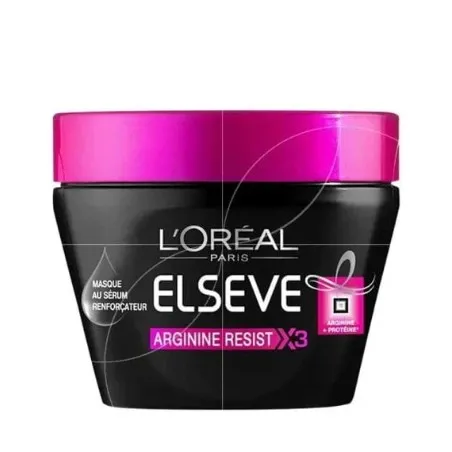 Masque Cheveux L'Oréal  ELSEVE MASQUE CAPILLAIRE ARGININE RESIST - L'OREAL