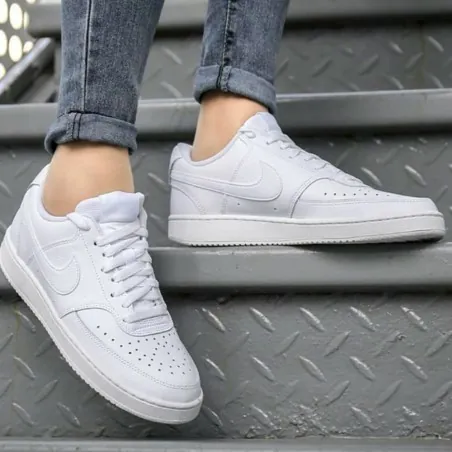 Nike Homme – Nike Court Vision Low Next Nature – Blanc - NIKE