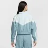 Nike Femme – Veste Nike tissée pour femme – bleu glacier/turquoise denim/voile - NIKE