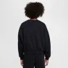 Nike Enfant – Sweat-shirt ras du cou Boxy Dri-FIT pour fille – Noir - NIKE