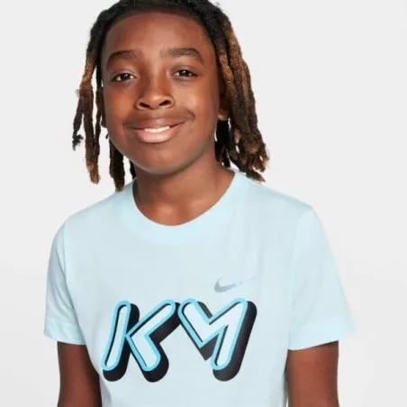 Nike Enfant – T-Shirt Nike Sportswear Kylian Mbappé Junior – bleu ciel - NIKE