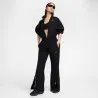 Nike Femme – Pantalon taille mi-haute à fermeture éclair Repel pour femme – Noir - NIKE