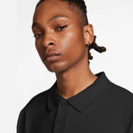 Nike Homme -Polo Nike en tricot à manches longues pour homme – Noir - NIKE
