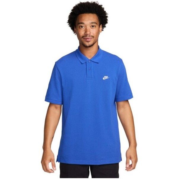 Nike Homme -Club Nike Polos – Bleu - NIKE