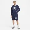 Nike Homme -Polo polaire à manches longues Nike Club – bleu marine/blanc - NIKE