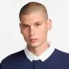 Nike Homme -Polo polaire à manches longues Nike Club – bleu marine/blanc - NIKE