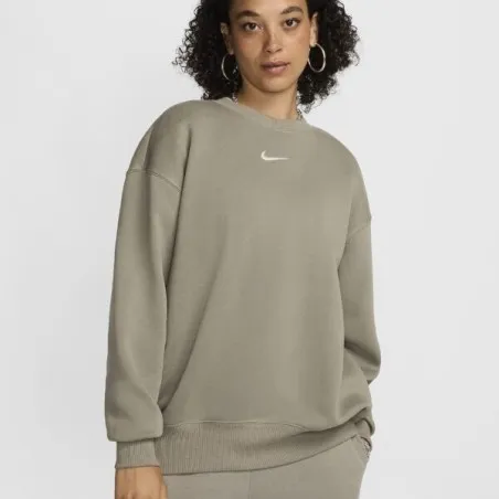 Nike Femme – Sweat-shirt Nike Sportswear Phoenix en polaire – Armée légère/Voile - NIKE