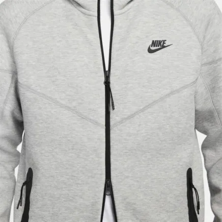 Nike Homme – Veste coupe-vent Nike Sportswear Tech Fleece – Gris - NIKE