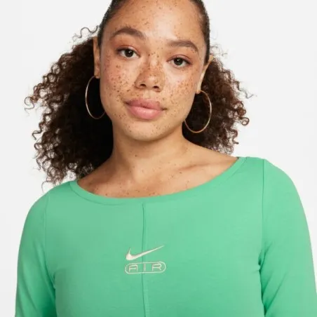 Nike Femme -T-shirt à manches longues femme Nike Air – Vert - NIKE