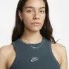 Nike Femme – Débardeur côtelé pour femme – Deep Jungle - NIKE