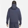Nike Homme – Veste coupe-vent Nike Sportswear Tech Fleece – Obsidian Heather/Bleu/Noir - NIKE