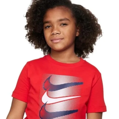 T-shirt enfant Nike Core Brandmark 4 - Rouge - NIKE