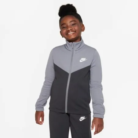 Nike Enfant – Survêtement full zip enfant Nike HBR – Gris - NIKE