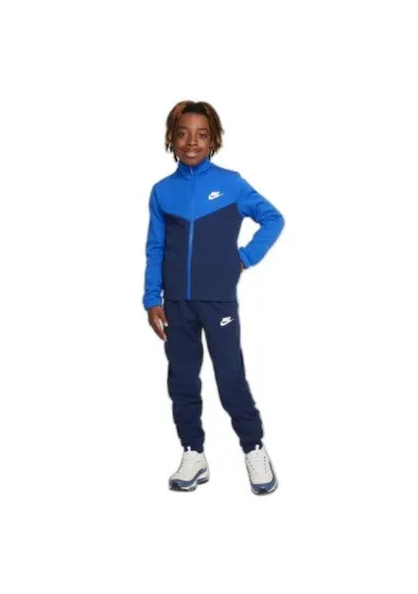 Nike Enfant – Survêtement full zip enfant Nike HBR – Bleu - NIKE