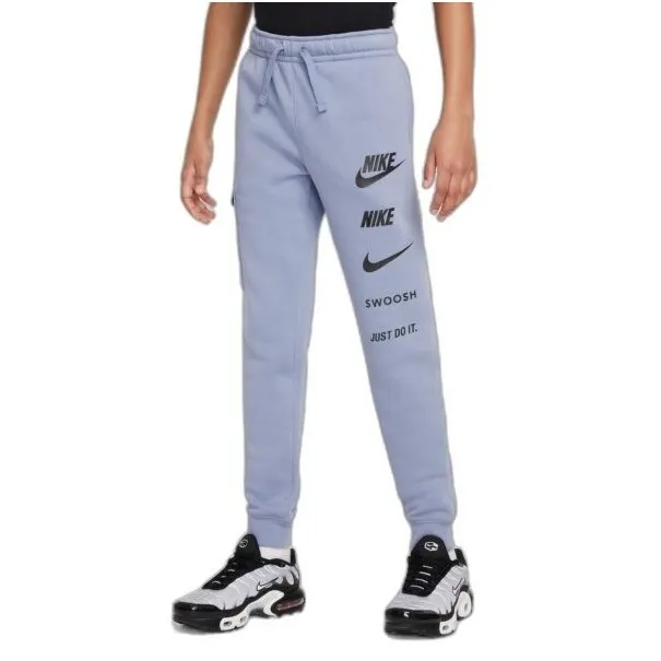 Nike Enfant – Pantalon cargo Nike B NSW SI FLC BB – Bleu - NIKE