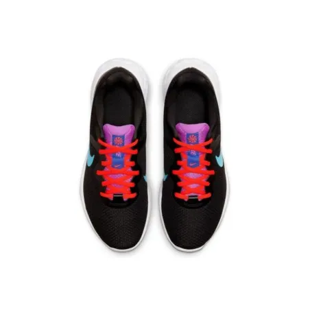 Nike Femme – Nike Revolution 6 – Noir/Cramoisi vif/Rêve fuchsia/Bleu baltique - NIKE