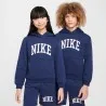 Nike Enfant -Sweat à capuche Nike Sportswear Club – bleu marine/blanc - NIKE