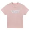 Vans Enfant -T-Shirt Vans – Gr Volant V Crew Filles – Rose - VANS