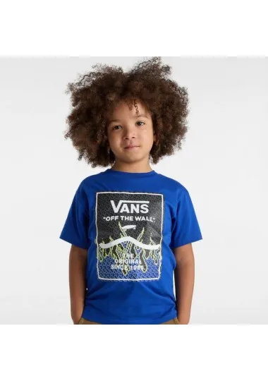 Vans Enfant – T-Shirt Print box 2.0 bleu électrique - VANS