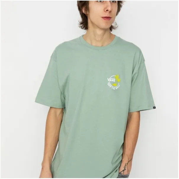 Vans Homme – T-shirt Vans Classic Mini Dual Palm pour homme – Vert - VANS