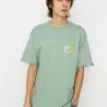 Vans Homme – T-shirt Vans Classic Mini Dual Palm pour homme – Vert - VANS