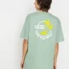 Vans Homme – T-shirt Vans Classic Mini Dual Palm pour homme – Vert - VANS