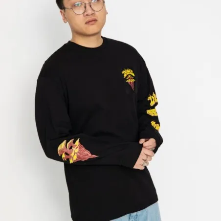 Vans Homme -T-shirt à manches longues VANS To a Higher Place – Noir - VANS
